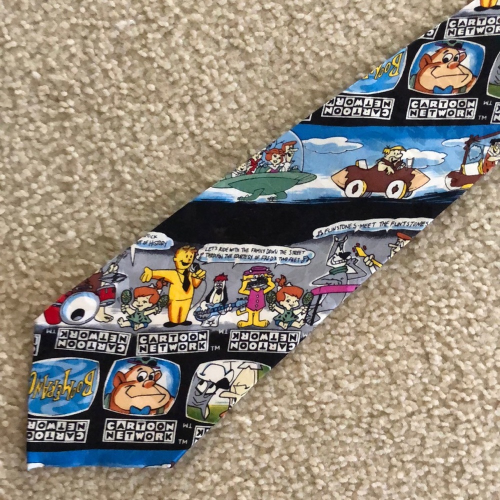 Original Nicole Miller Cartoon Network Tie